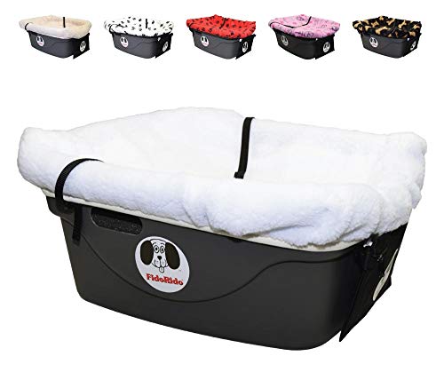FidoRido Dog Car Seat - Pet Booster Seat for Small...